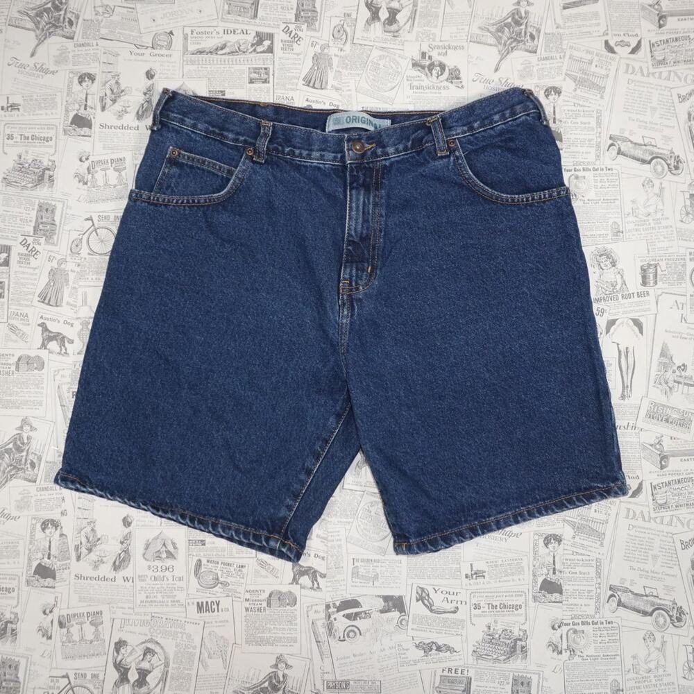 38 - Vintage Y2K Faded Glory Shorts simple essential denim